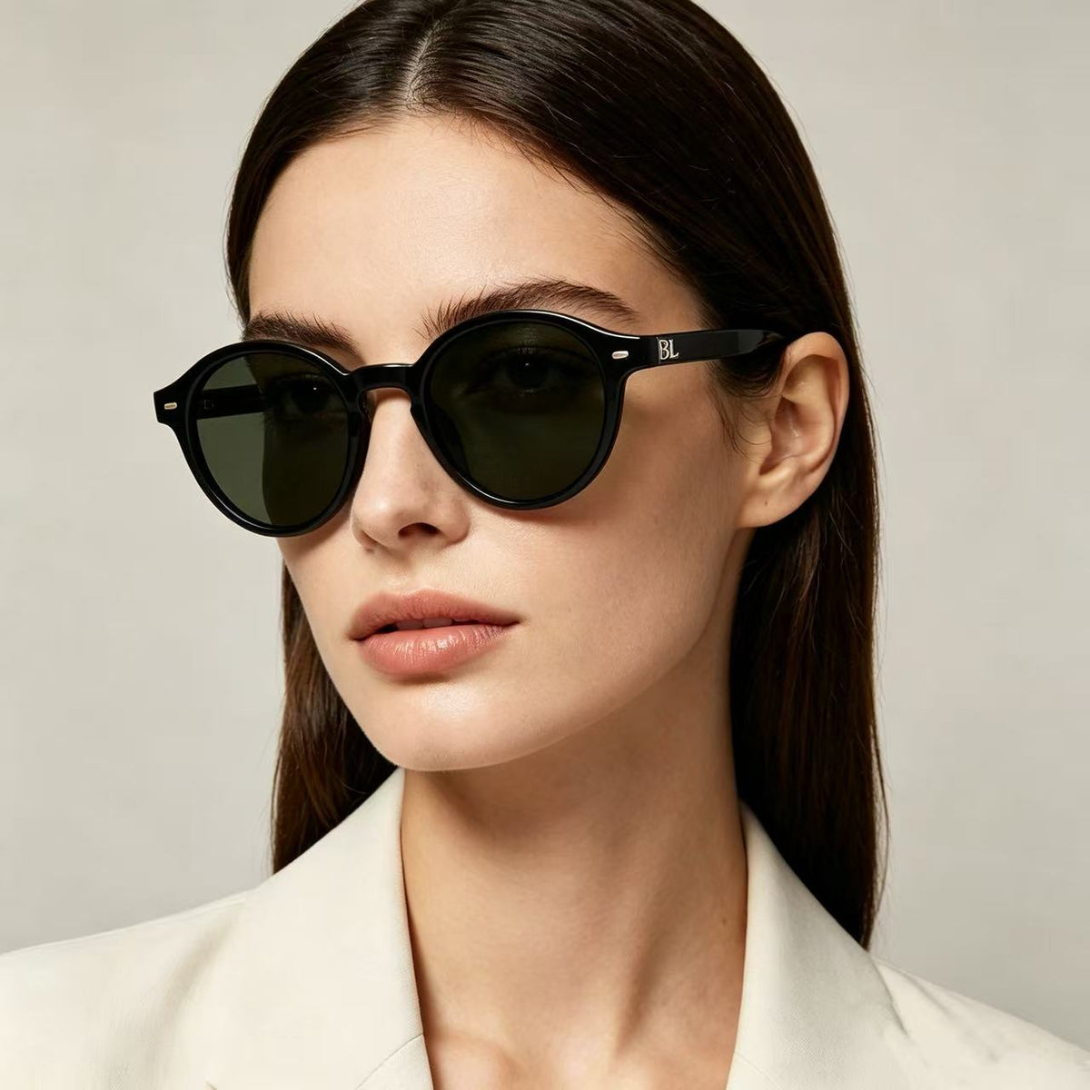 VIP-20 Unisex Custom Sunglasses – Personalized Logo & Text – Custom Outdoor UV-Protection Shades for Couples (Commemorative Gift) 06-3