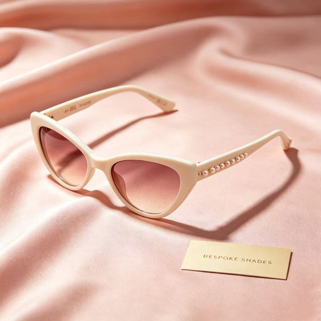 VIP-21 Customizable Women's Sunglasses – Personalized Logo/Text – Stylish Shades – Valentine's Day Commemorative Gift (Model 06-2)