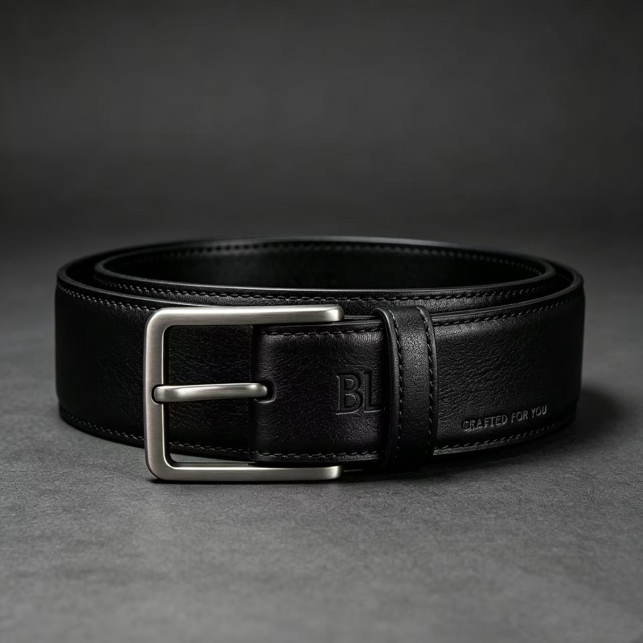 VIP-37 Custom men's belts, customizable with photos, logos, names, and text  07-1