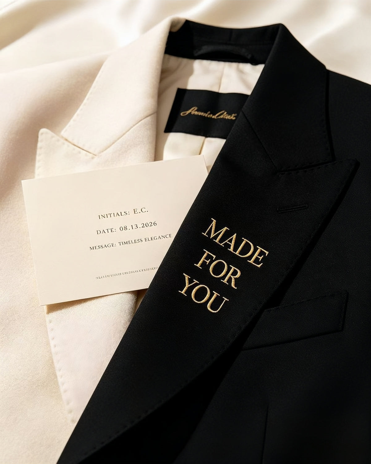 VIP-16 Custom-tailored suits for men and women; available in multiple colors.01
