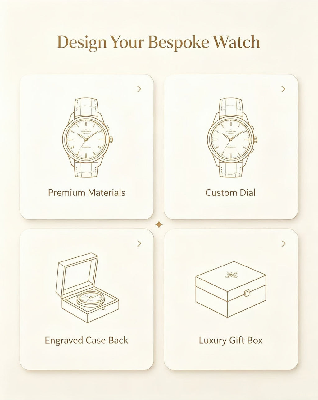 VIP-15 Customizable watches with name engraving—an excellent gift for men and women on birthdays.（02）