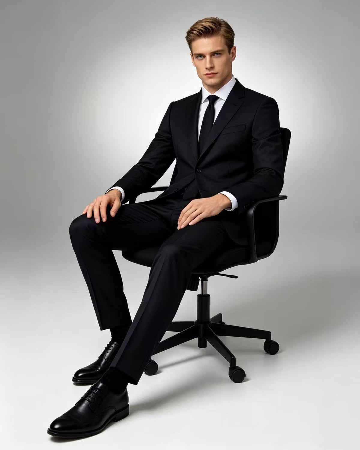 VIP- 12 Custom-made complete men's formal suit set01-1