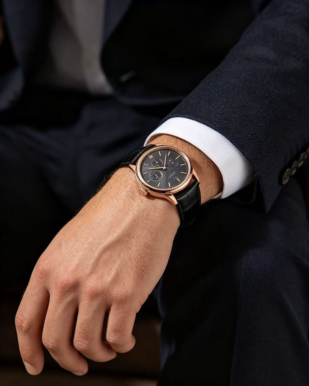 VIP-9 Custom Men's Watch – Laser-Engravable with Names and Photos02-1