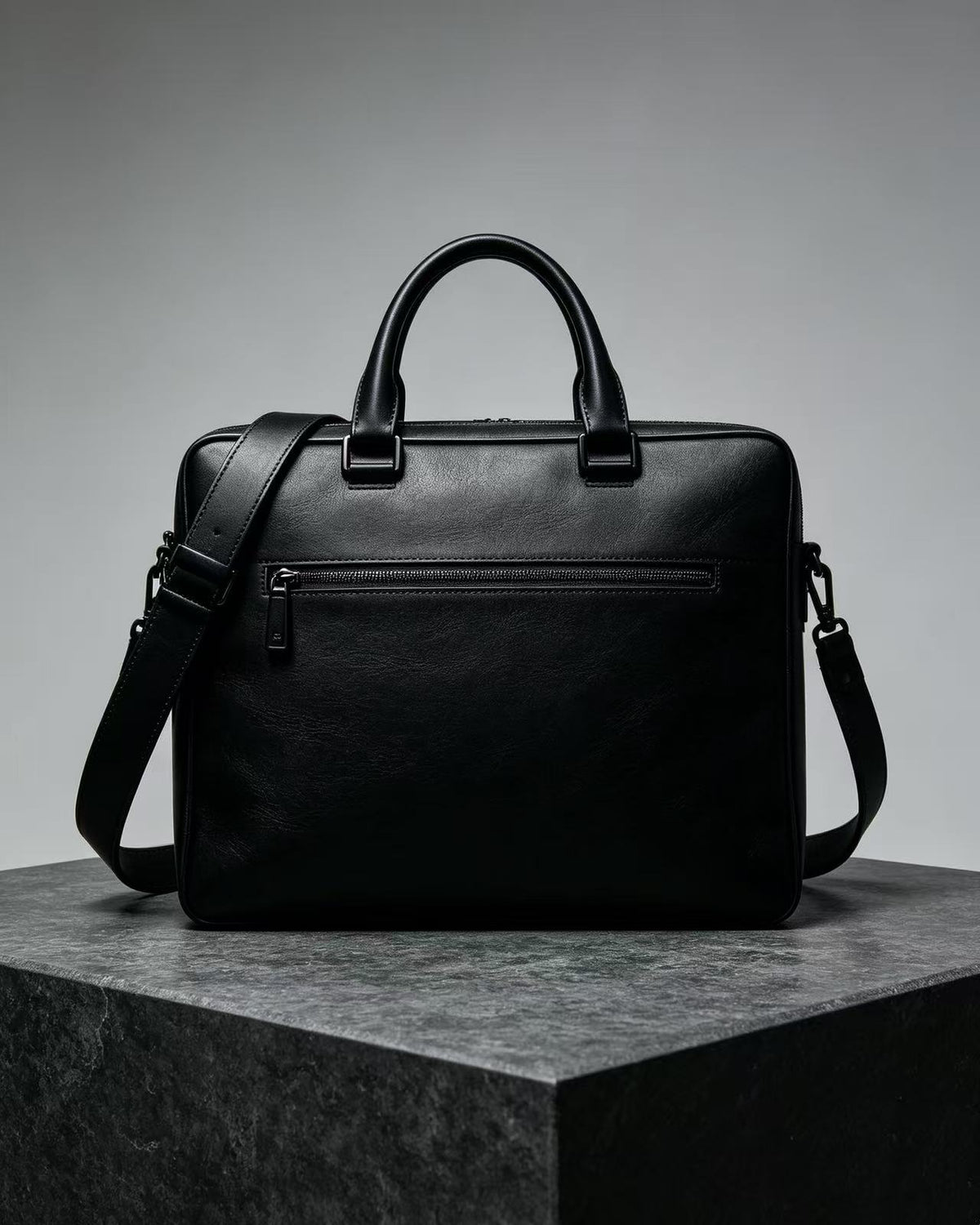 VIP-3 Men's Genuine Leather Handheld & Shoulder Bag04-1