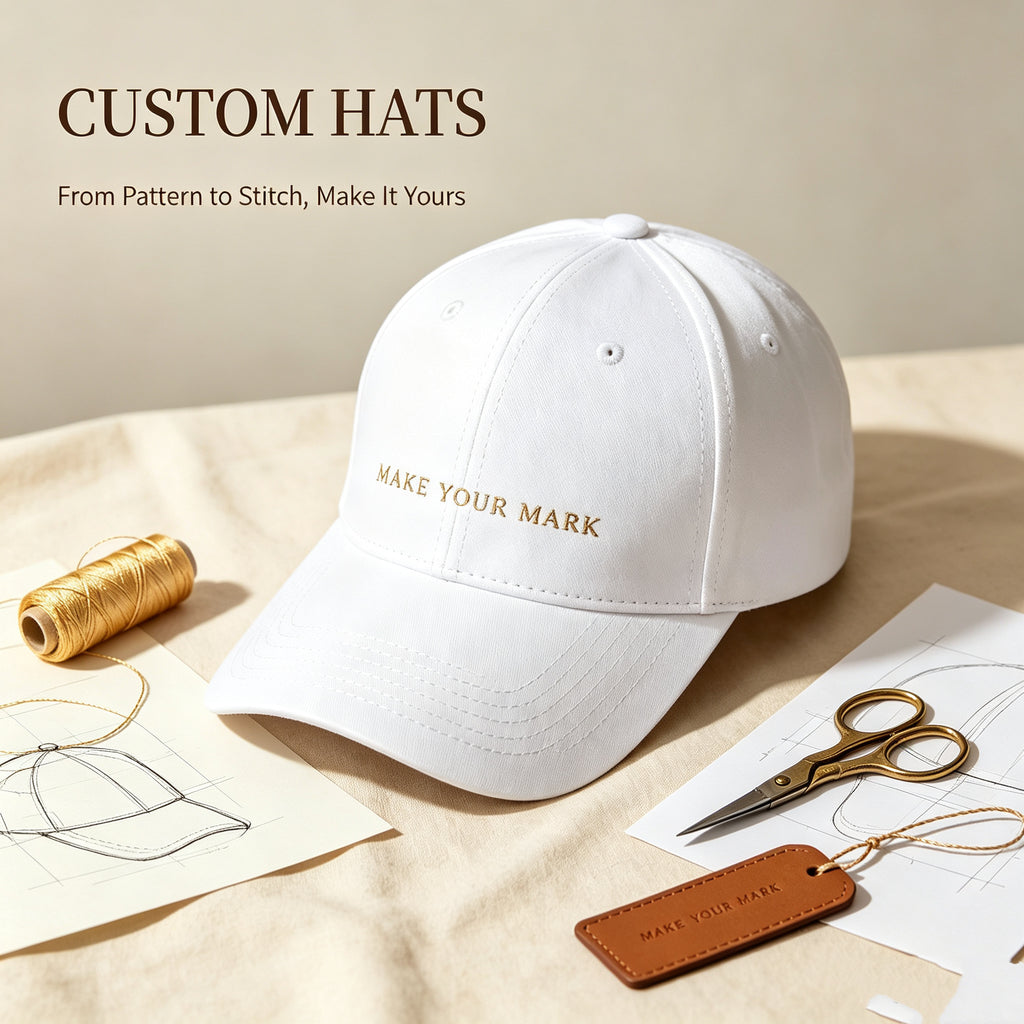 VIP-17 Custom Men's & Women's Hats – Embroidered/Printed Logo-05