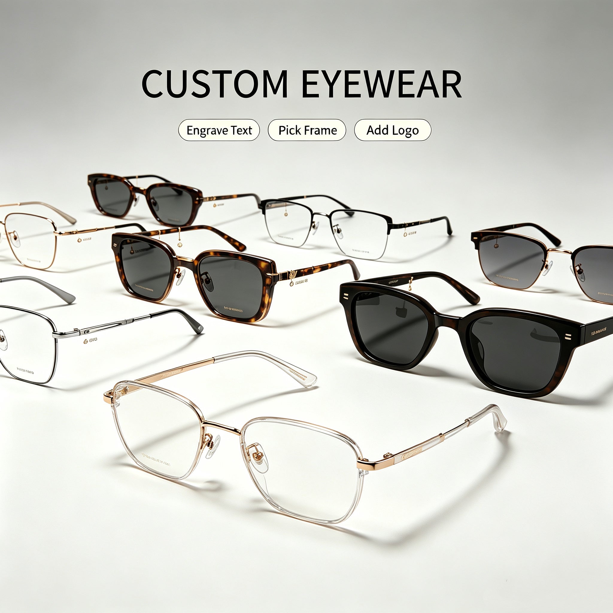 VIP-18 Custom Fashionable Eyewear for Men and Women (Logo Imprint ）-06