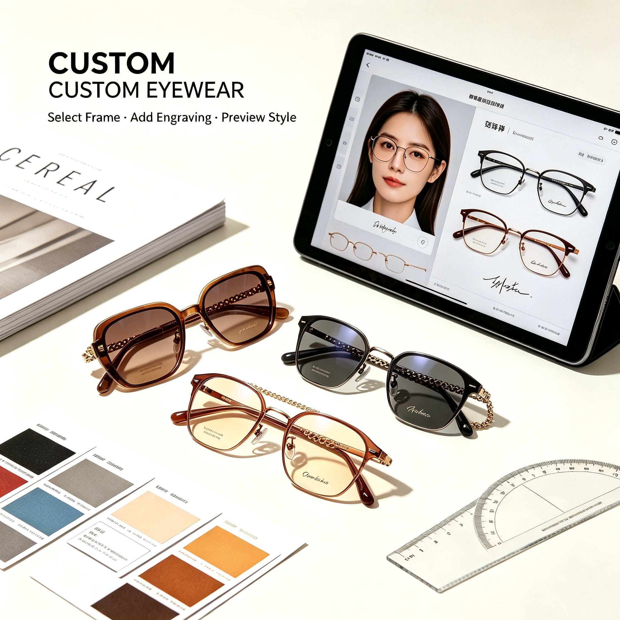 VIP-18 Custom Fashionable Eyewear for Men and Women (Logo Imprint ）-06