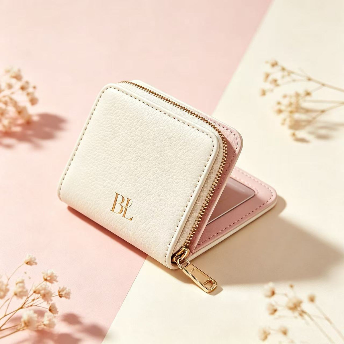 VIP-33 Customized women's wallets with customizable logos and text; stylish and personalized couple's clutch wallets. (08-2)