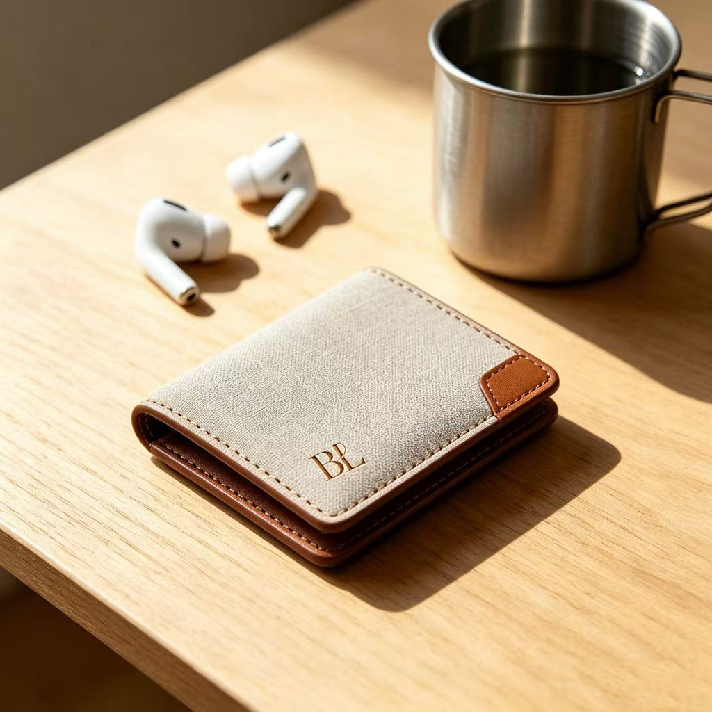 VIP-32 Unisex Wallet – Customizable with Photo, Logo, or Text – Personalized Commemorative Gift for Couples (Model 08-3)