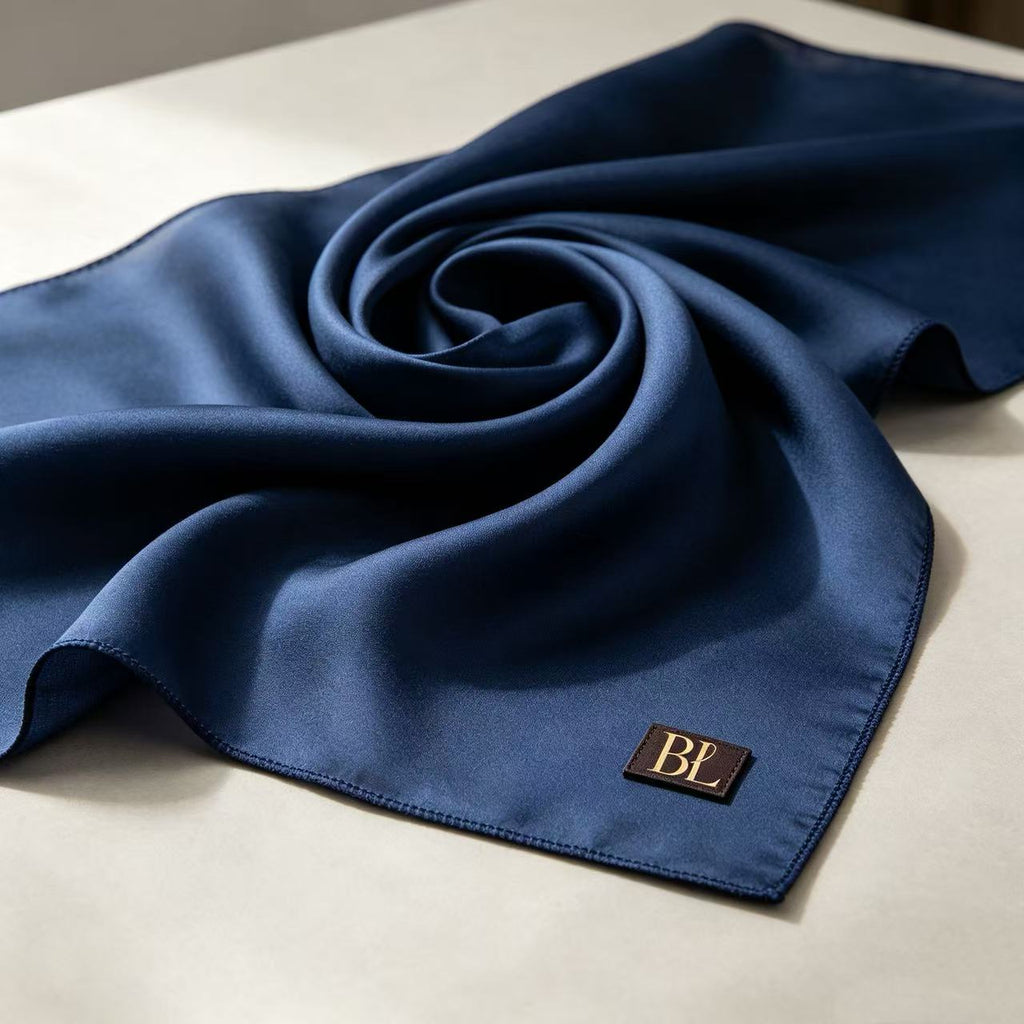VIP-28 Men's Custom Scarf – Personalized with Logo, Name, or Text. Warm Neck Warmer/Shawl – Ideal for Business, Father's Day, or Commemorative Gifts (Model 10-1)