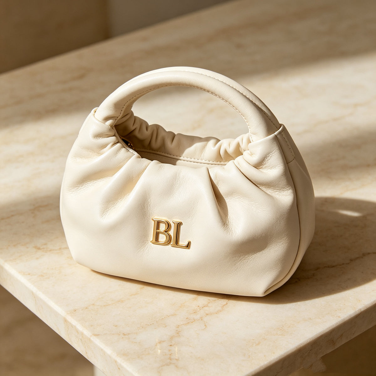 BL Custom Cloud-Pleated Mini Bag | Affordable Luxury Women's Handbag 04-7