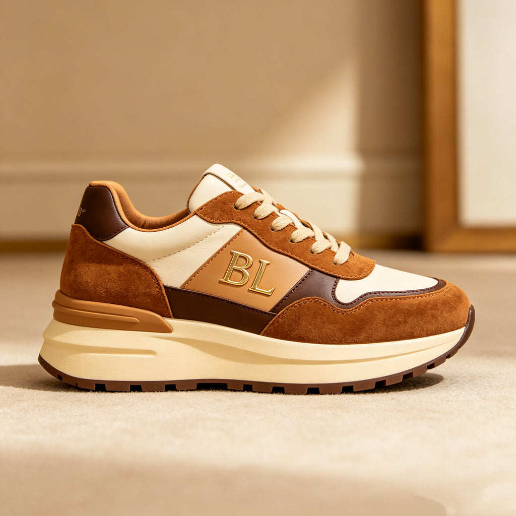 BL Custom Retro Color-Block Casual Shoes | Unisex Platform Sneakers 03-7