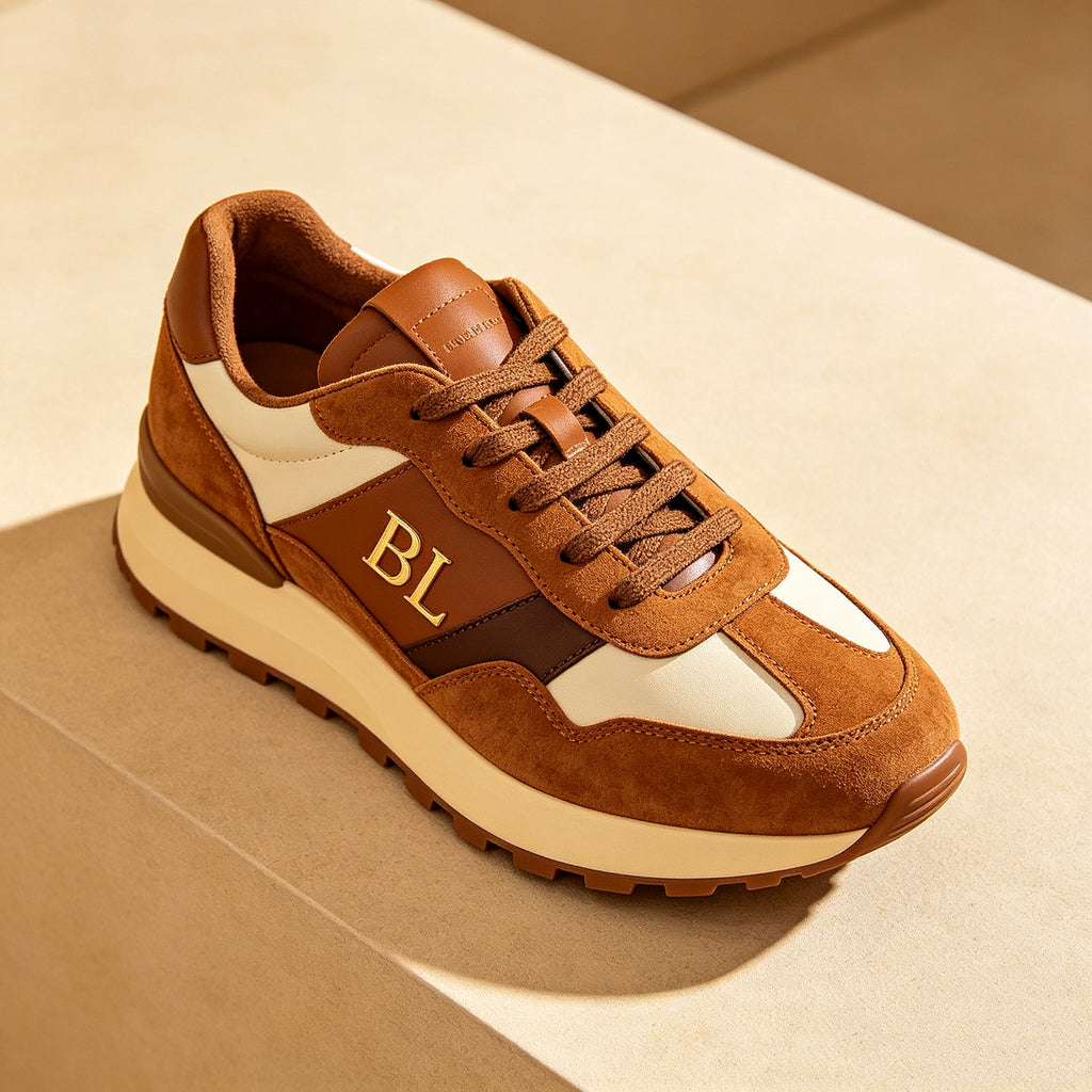 BL Custom Retro Color-Block Casual Shoes | Unisex Platform Sneakers 03-7