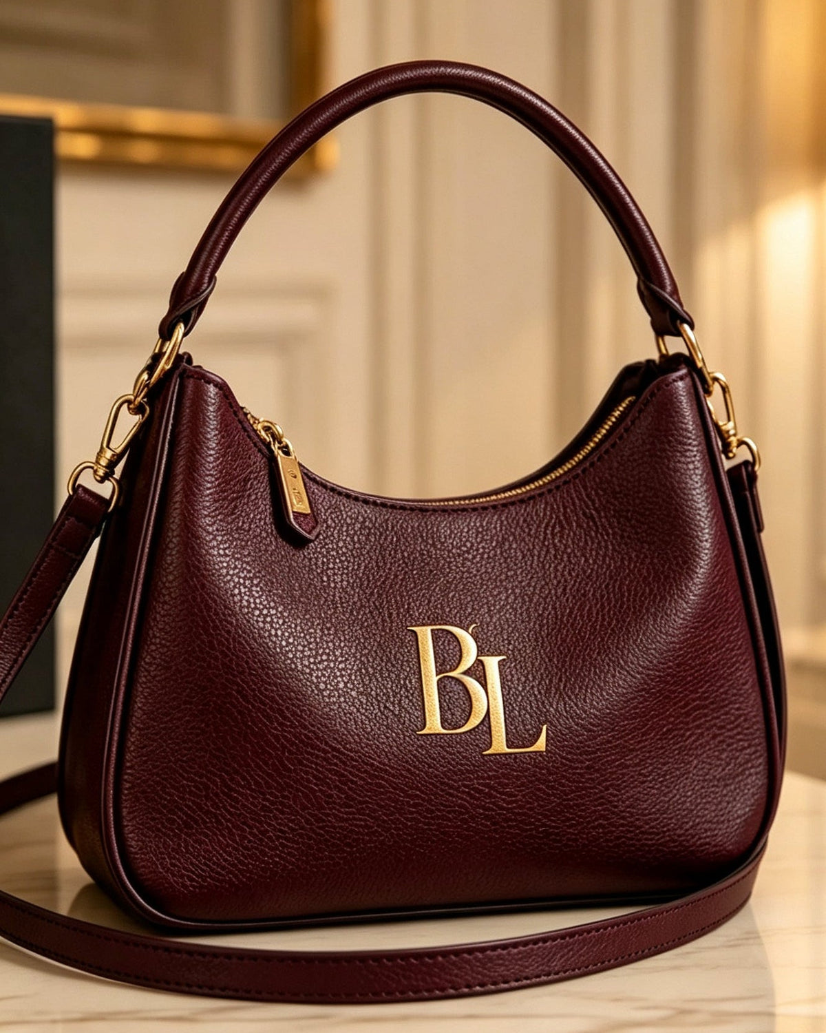BL Custom-Made Affordable Luxury Crescent Underarm Bag – Minimalist Women's Shoulder & Casual Crossbody Bag (04-12)