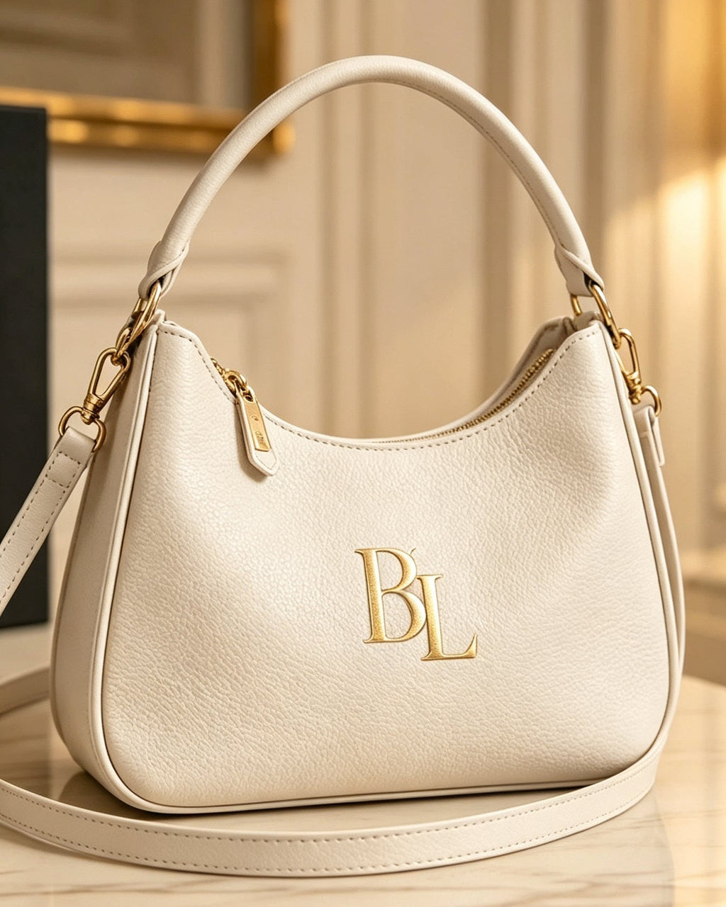 BL Custom-Made Affordable Luxury Crescent Underarm Bag – Minimalist Women's Shoulder & Casual Crossbody Bag (04-12)